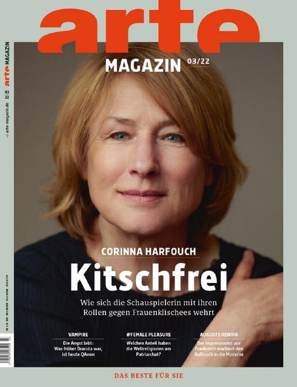 Arte Magazin Deutschland 2022-03 Corinna Harfouch