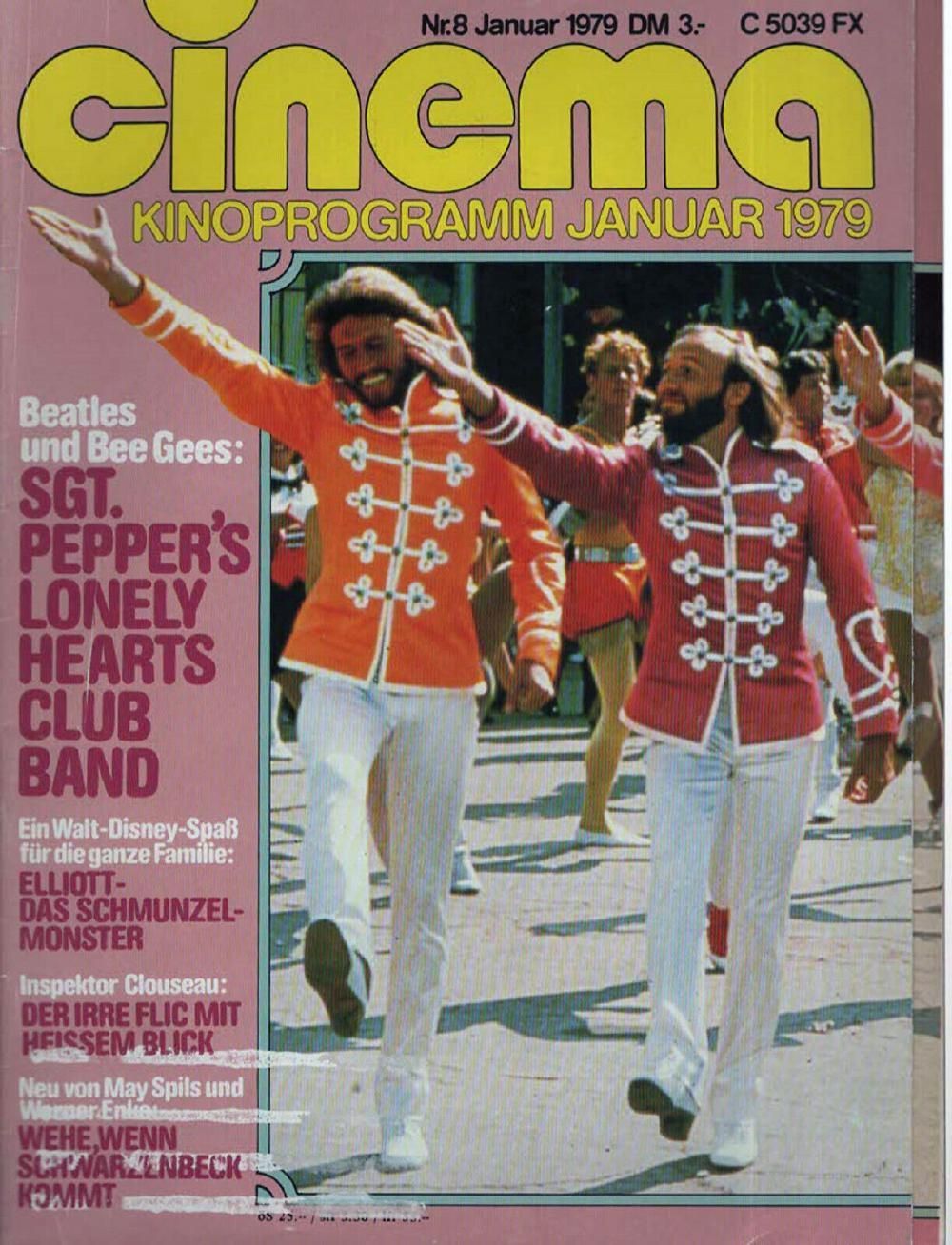 Cinema Magazin Deutschland 1979-01 Bee Gees Beatles