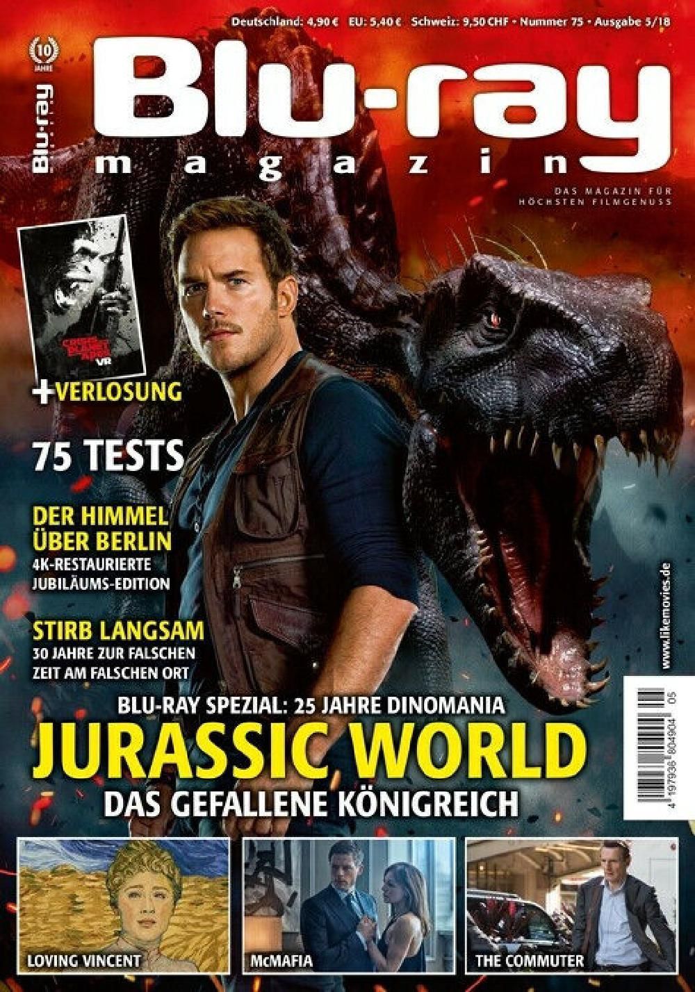 Blu Ray Magazin Deutschland 2018-05 Chris Pratt