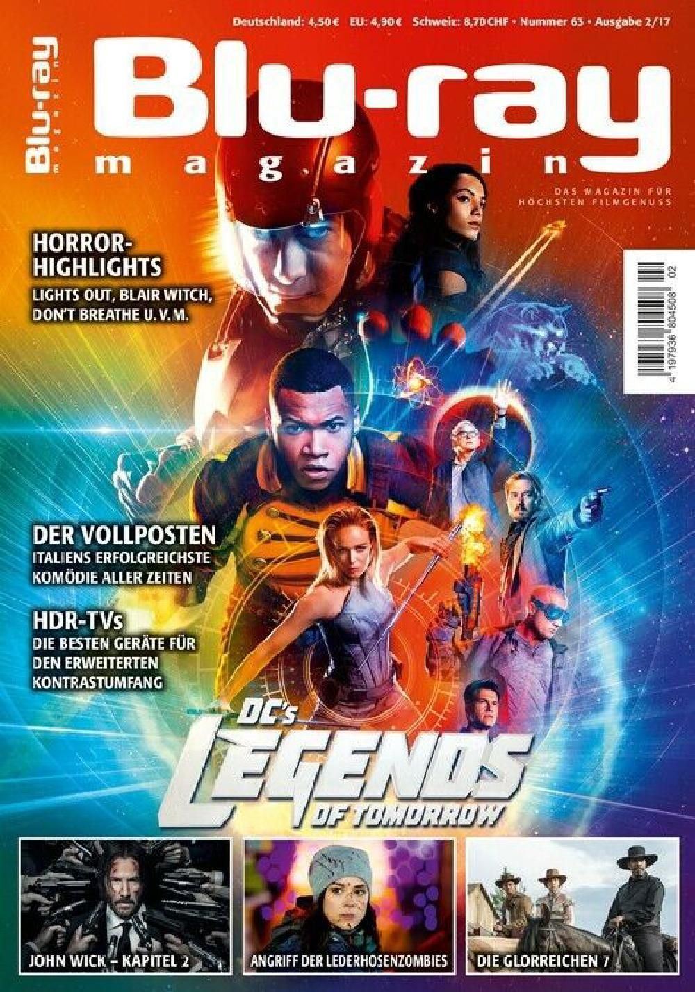 Blu Ray Magazin Deutschland 2017-02 Legends Of Tomorrow