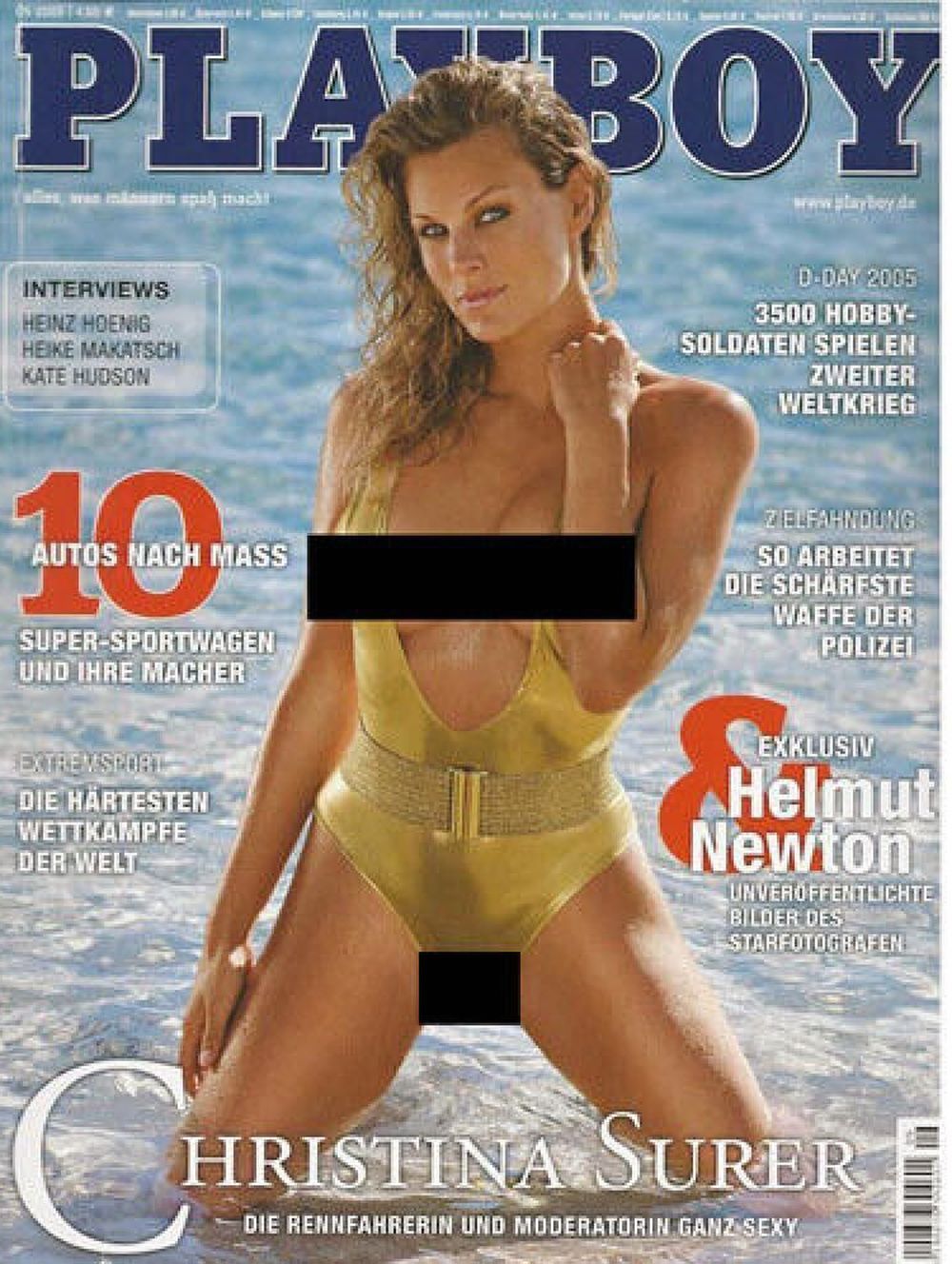 Playboy Magazin Deutschland 2005-09 Christina Surer Kate Hudson