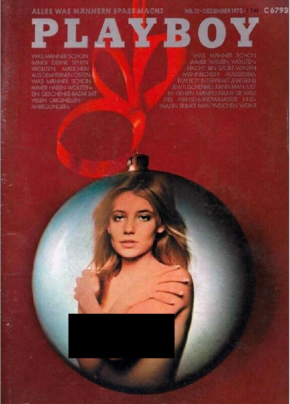 Playboy Magazin Deutschland 1972-12