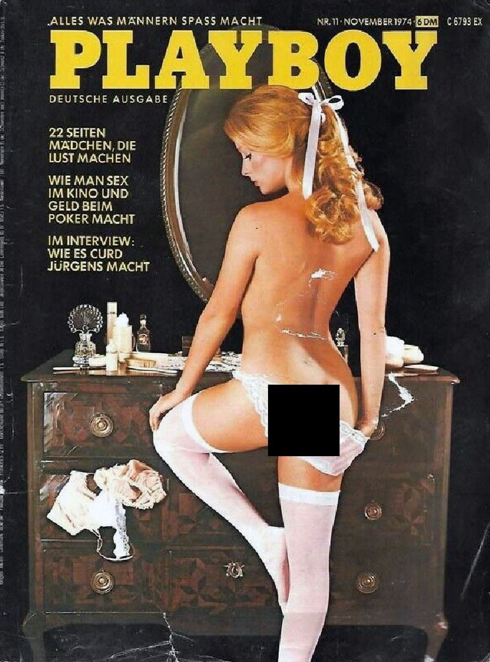 Playboy Magazin Deutschland 1974-11 Claudia Jennings
