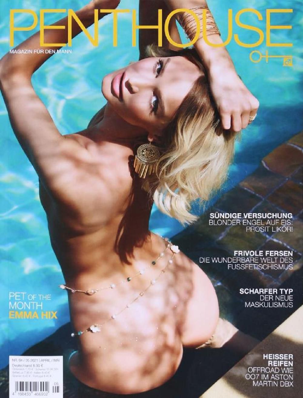 Penthouse Magazin Deutschland 2021-04+05 Emma Hix