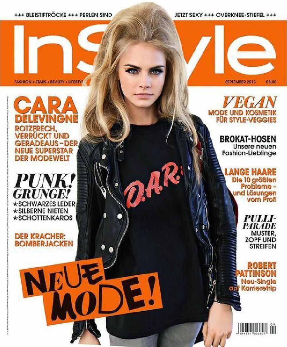 InStyle Magazin Deutschland 2013-09 Cara Delivingne
