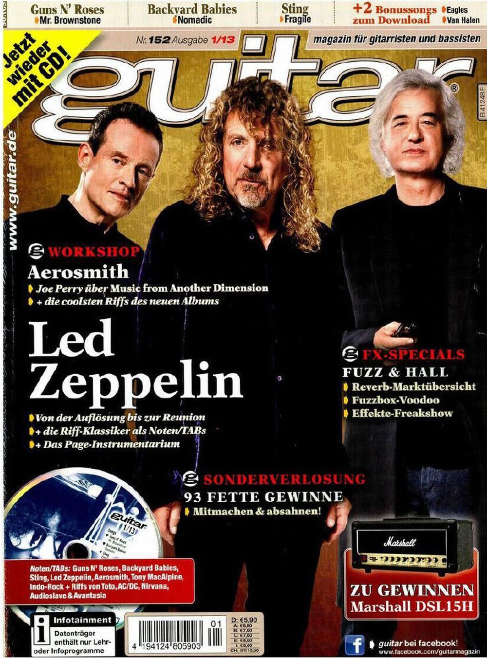 Guitar Magazin Deutschland 2013-01 Led Zeppelin