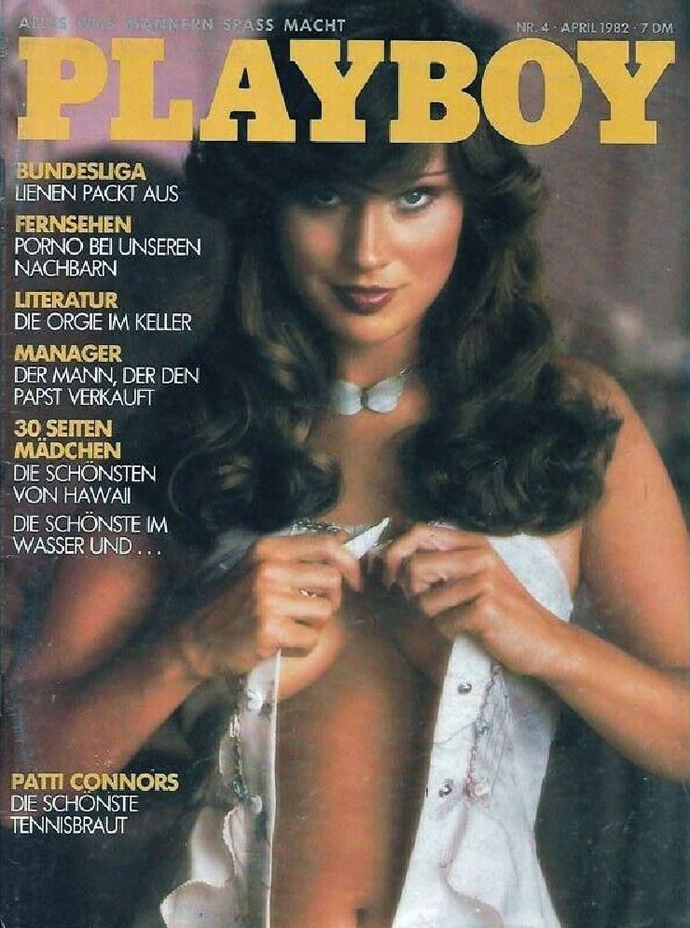 Playboy Magazin Deutschland 1982-04 Patti McGuire Connors
