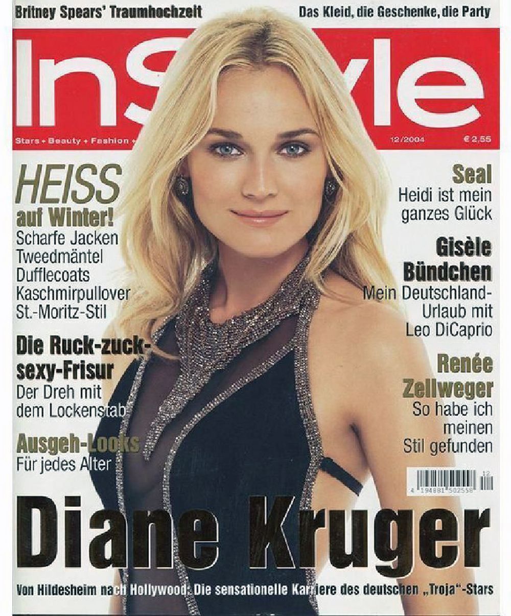 InStyle Magazin Deutschland 2004-12 Diane Kruger