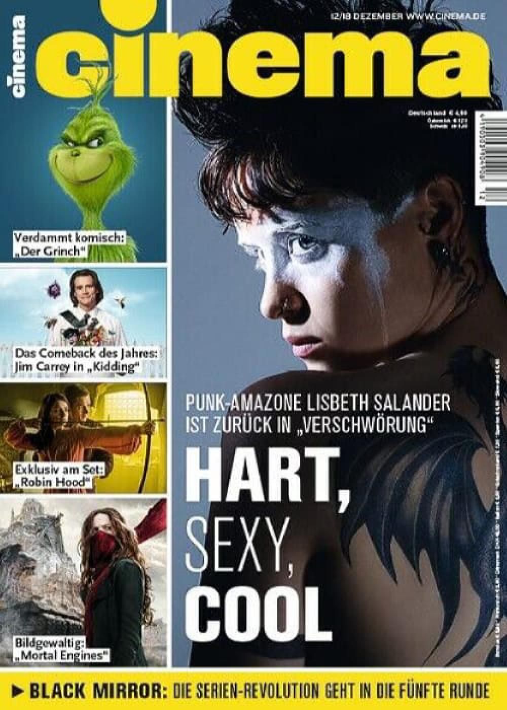 Cinema Magazin Deutschland 2018-12 Claire Foy Jim Carrey