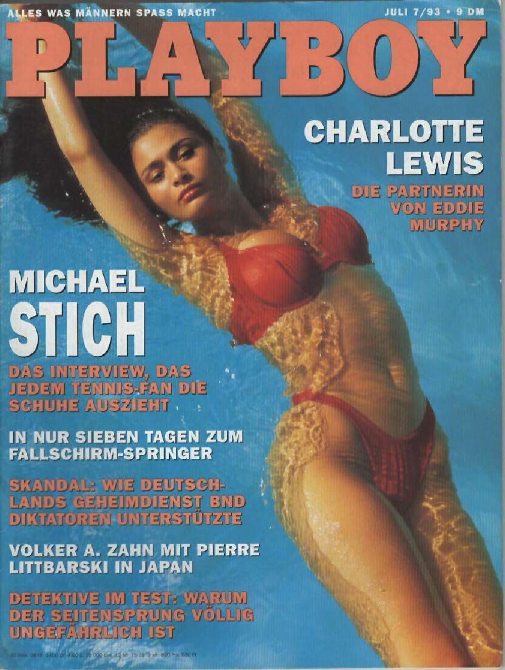 Playboy Magazin Deutschland 1993-07 Charlotte Lewis