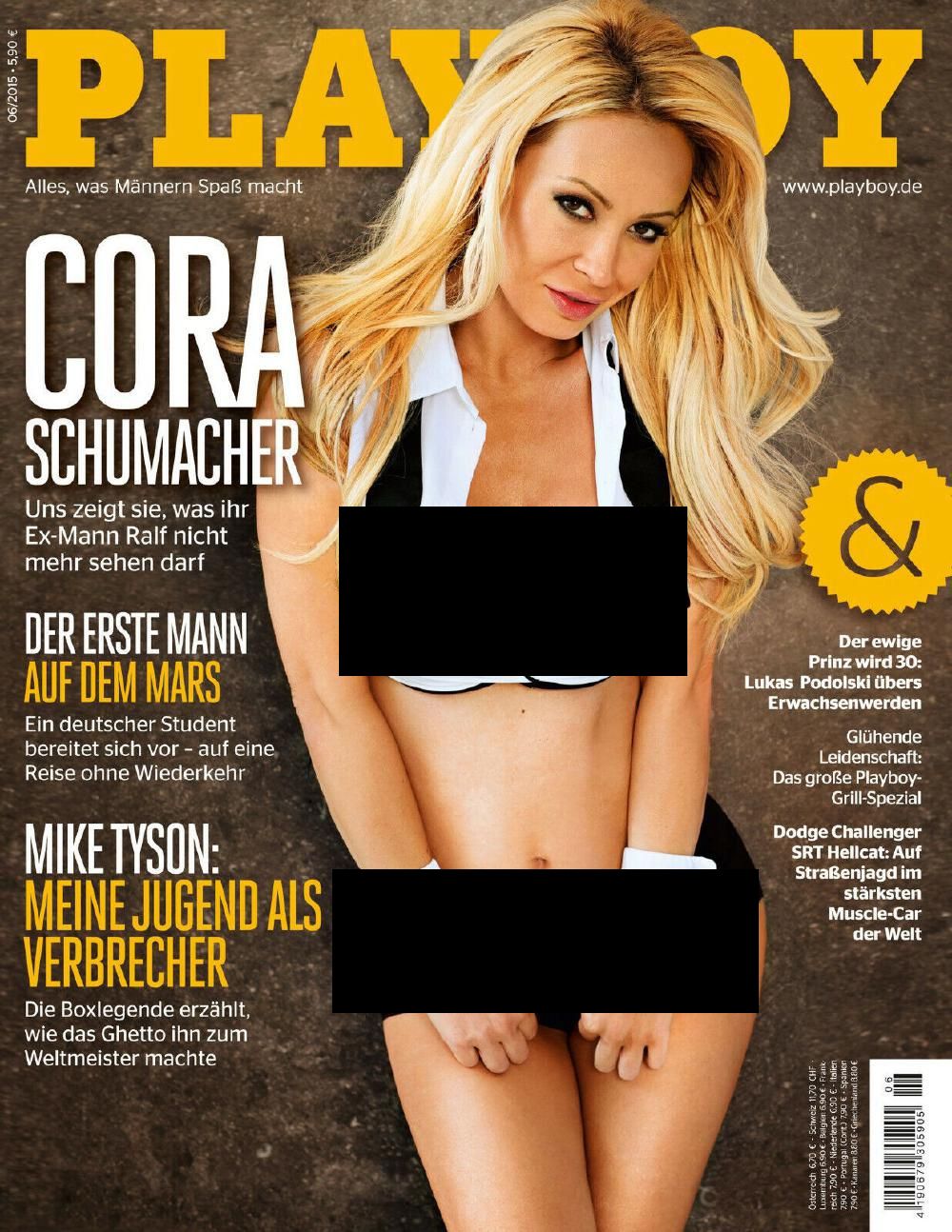Playboy Magazin Deutschland 2015-06 Cora Schumacher