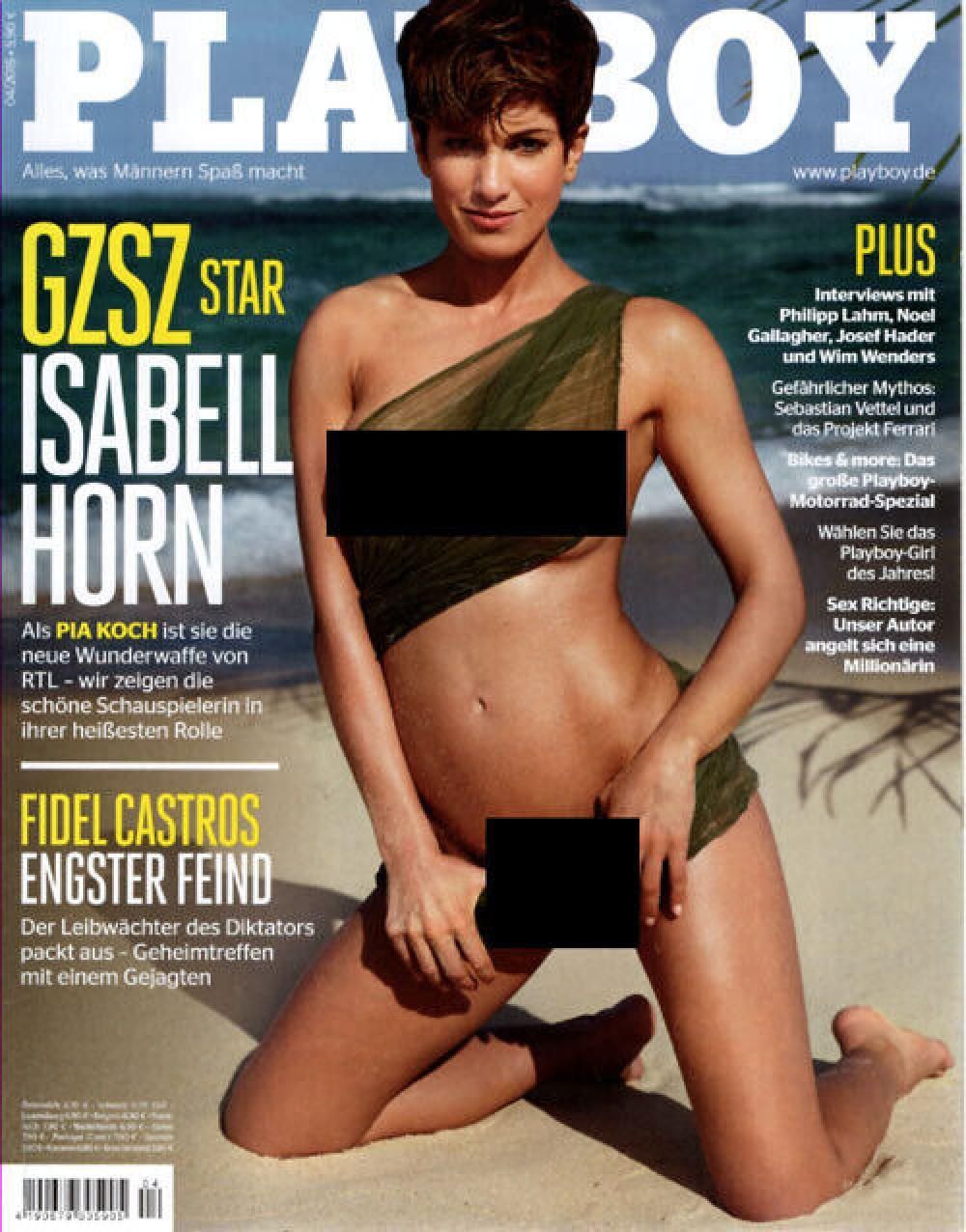 Playboy Magazin Deutschland 2015-04 Isabell Horn