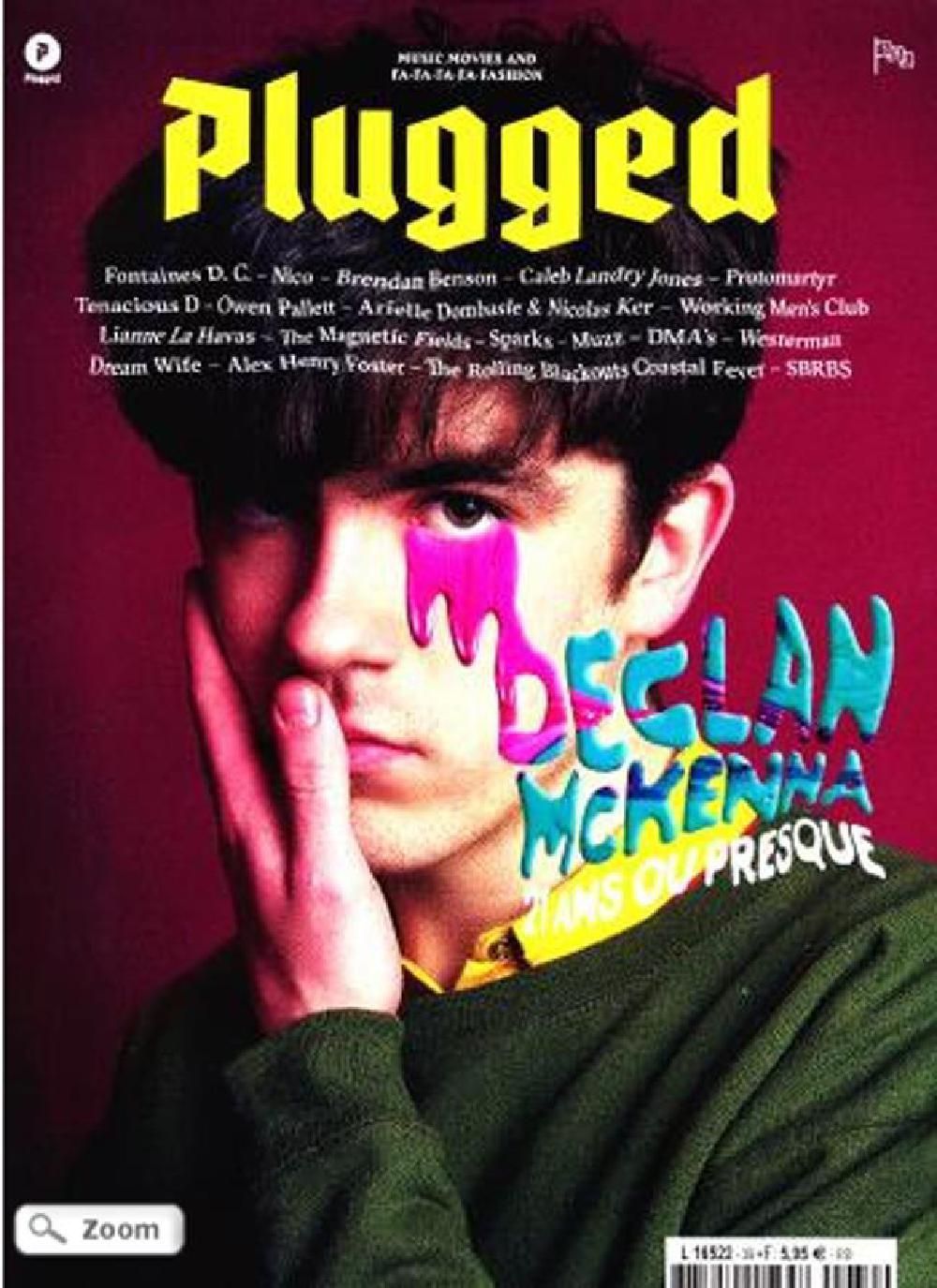 Plugged Magazin Frankreich 2020 #39 Declan McKenna Fontaines D.C. Brendan Benson
