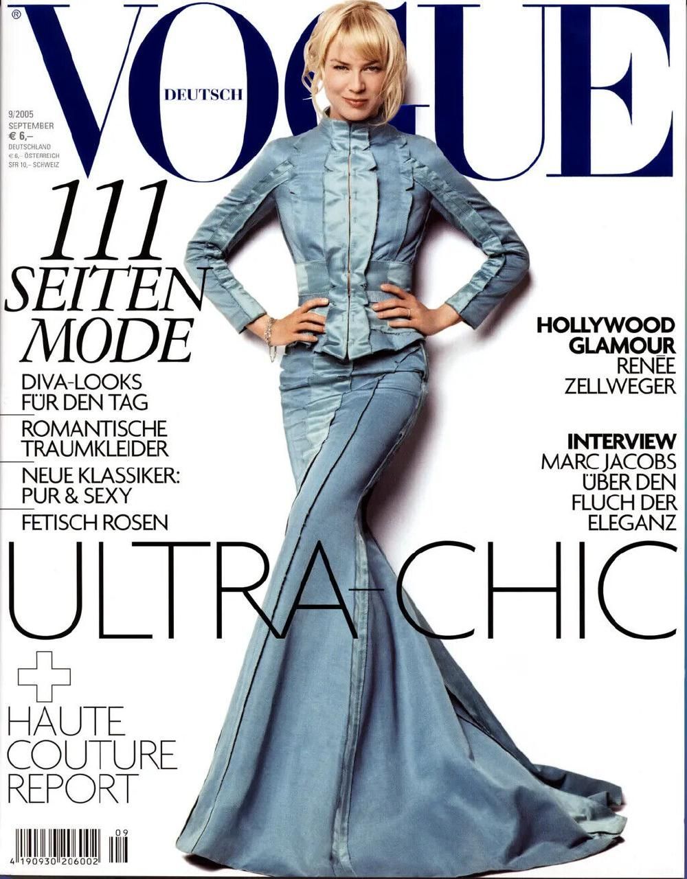 Vogue Magazin Deutschland 2005-09 Renee Zellweger