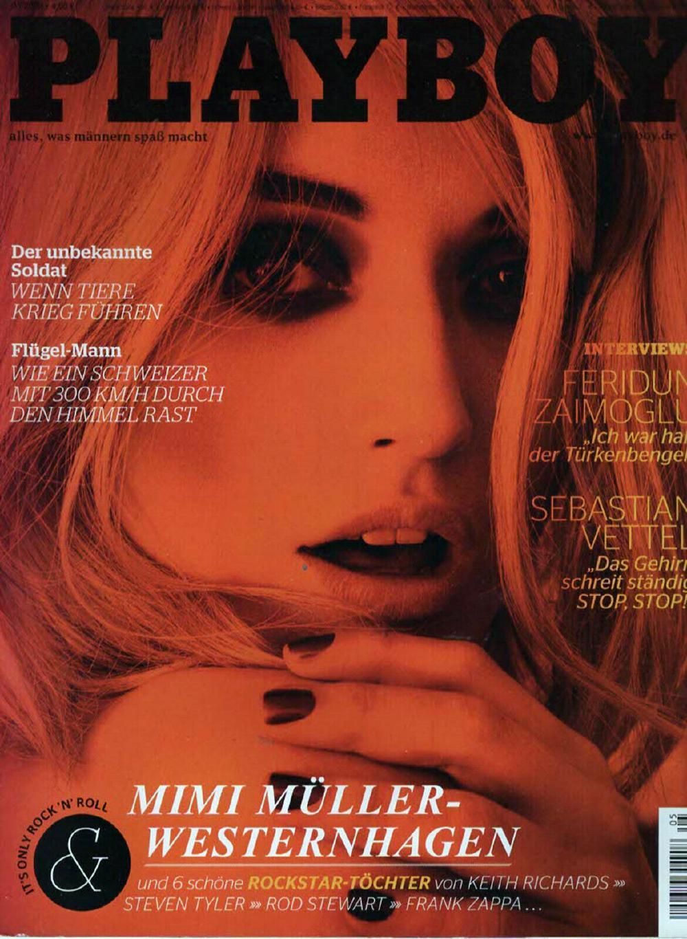 Playboy Magazin Deutschland 2009-05 Daughters Richards Tyler Frank Zappa Stewart