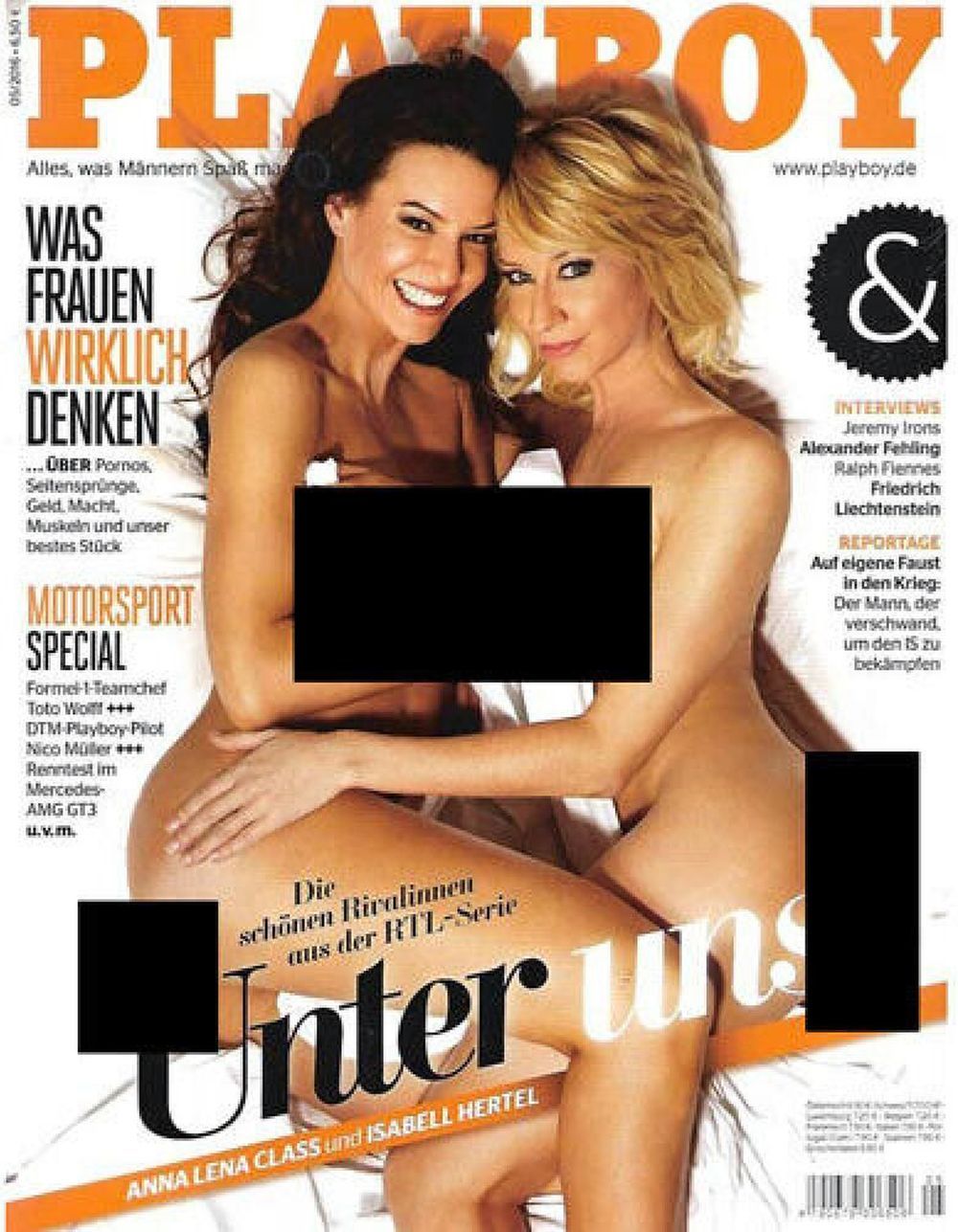 Playboy Magazin Deutschland 2016-05 Anna Lena Class Isabell Hertel