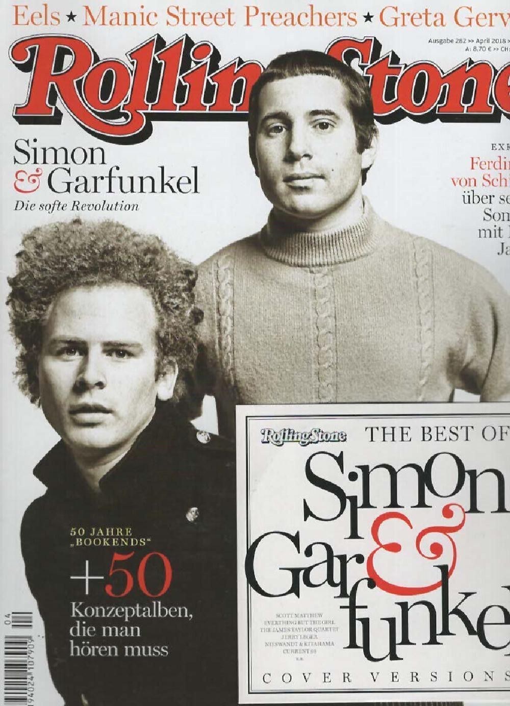 Rolling Stone Magazin Deutschland 2018-04 Simon & Garfunkel