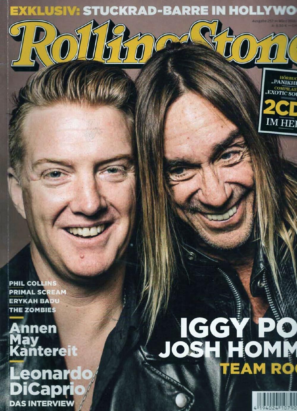 Rolling Stone Magazin Deutschland 2016-03 Iggy Pop Josh Homme Leonardo DiCaprio