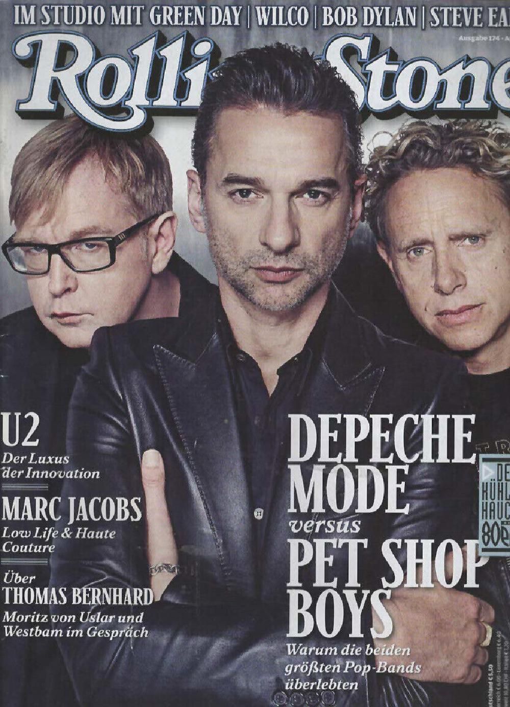 Rolling Stone Magazin Deutschland 2009 #174 Depeche Mode Pet Shop Boys U2 U2
