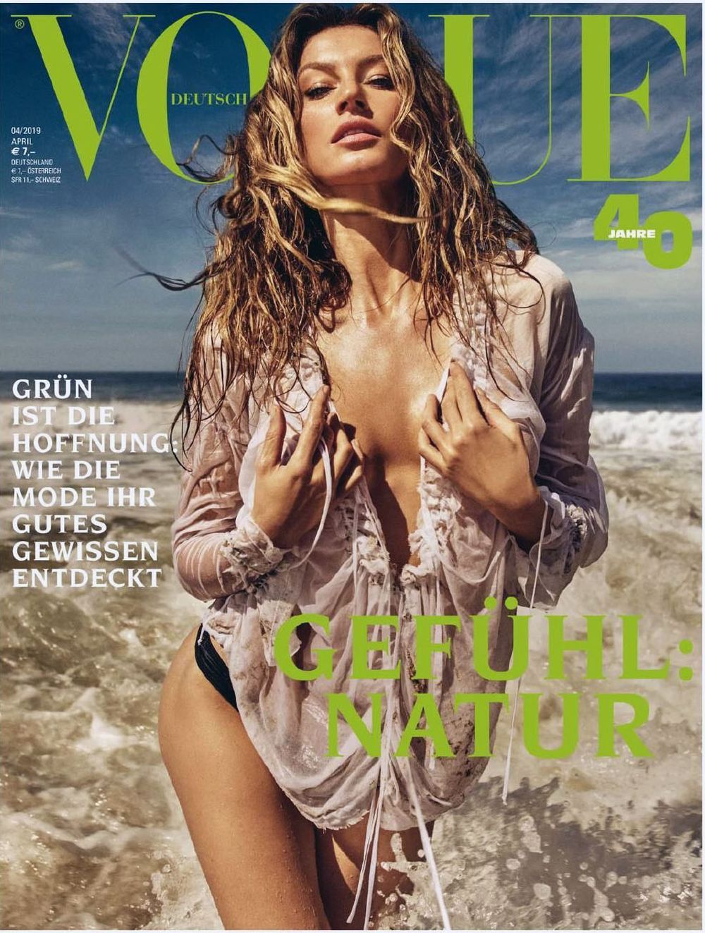 Vogue Magazin Deutschland 2019-04 Gisele Bundchen