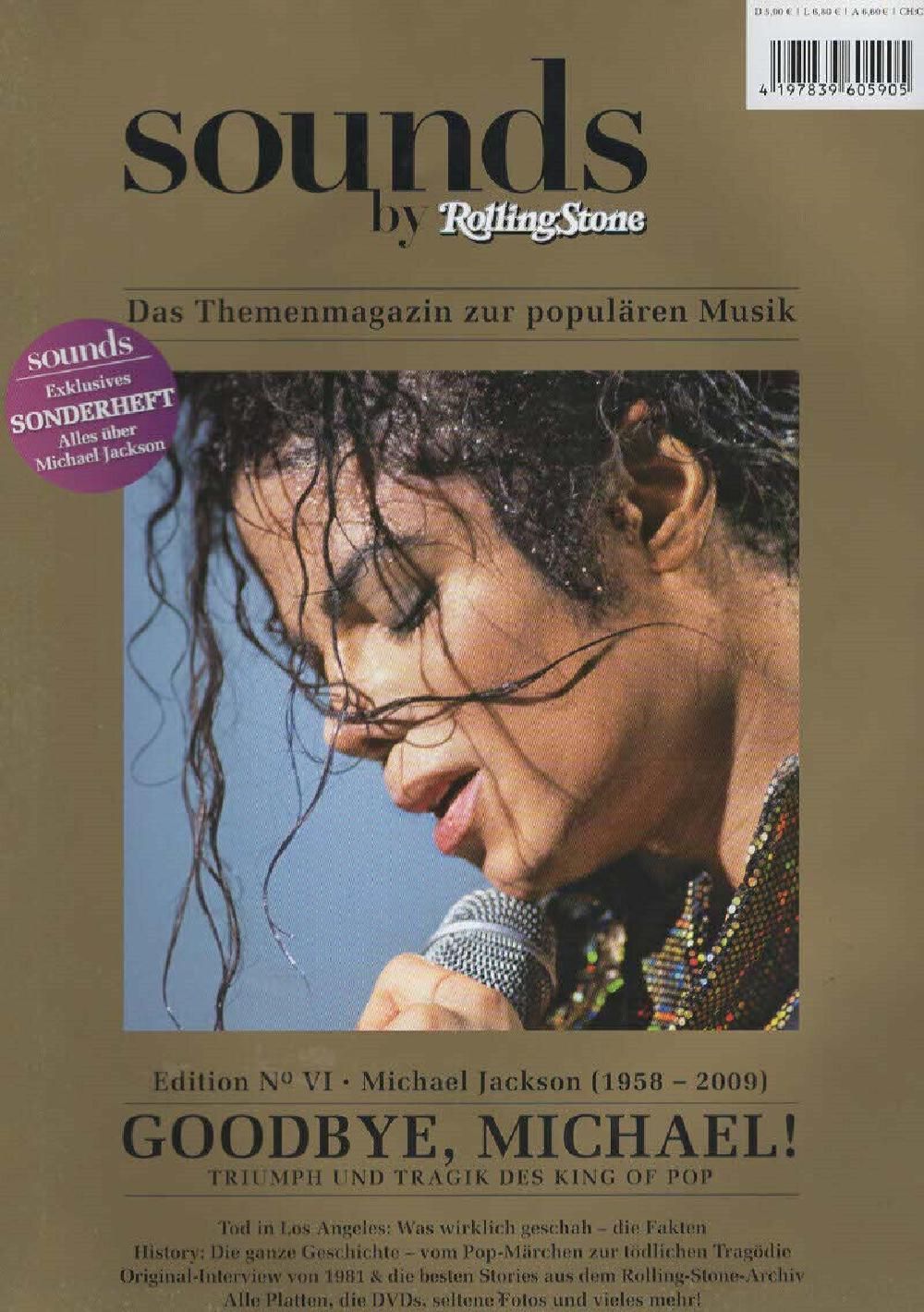 Sounds Magazin Deutschland 2009 #4 Michael Jackson