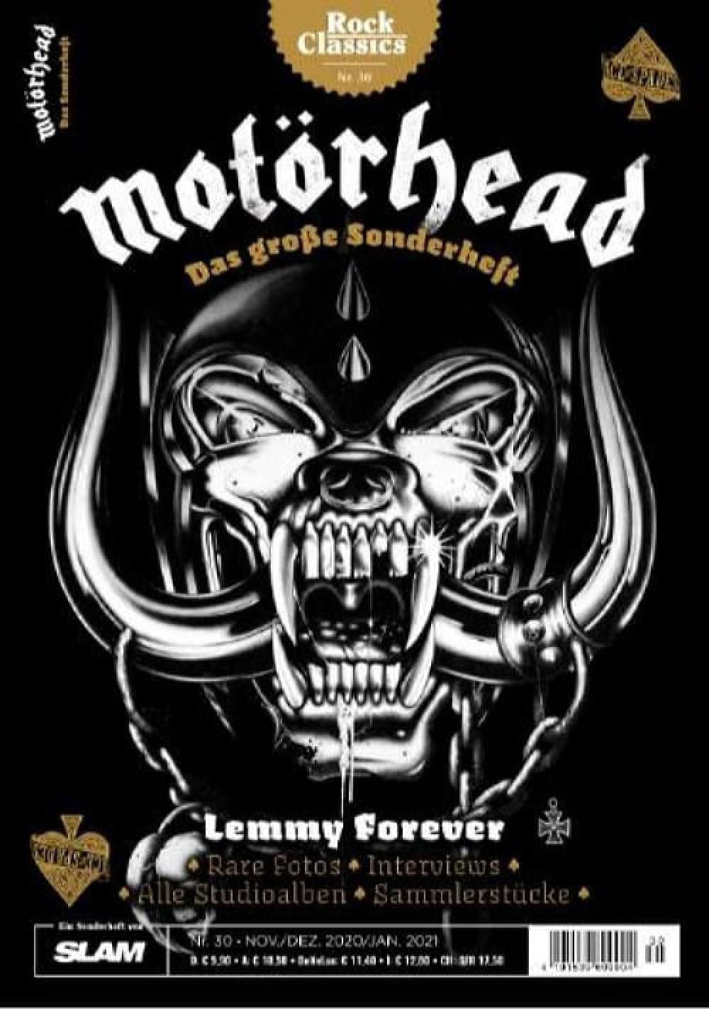 Rock Classics Magazin Deutschland 2021 #30 Motörhead Lemmy Kilmister