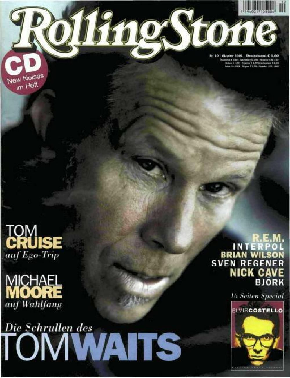 Rolling Stone Magazin Deutschland 2004-10 Tom Waits Tom Cruise REM Interpol