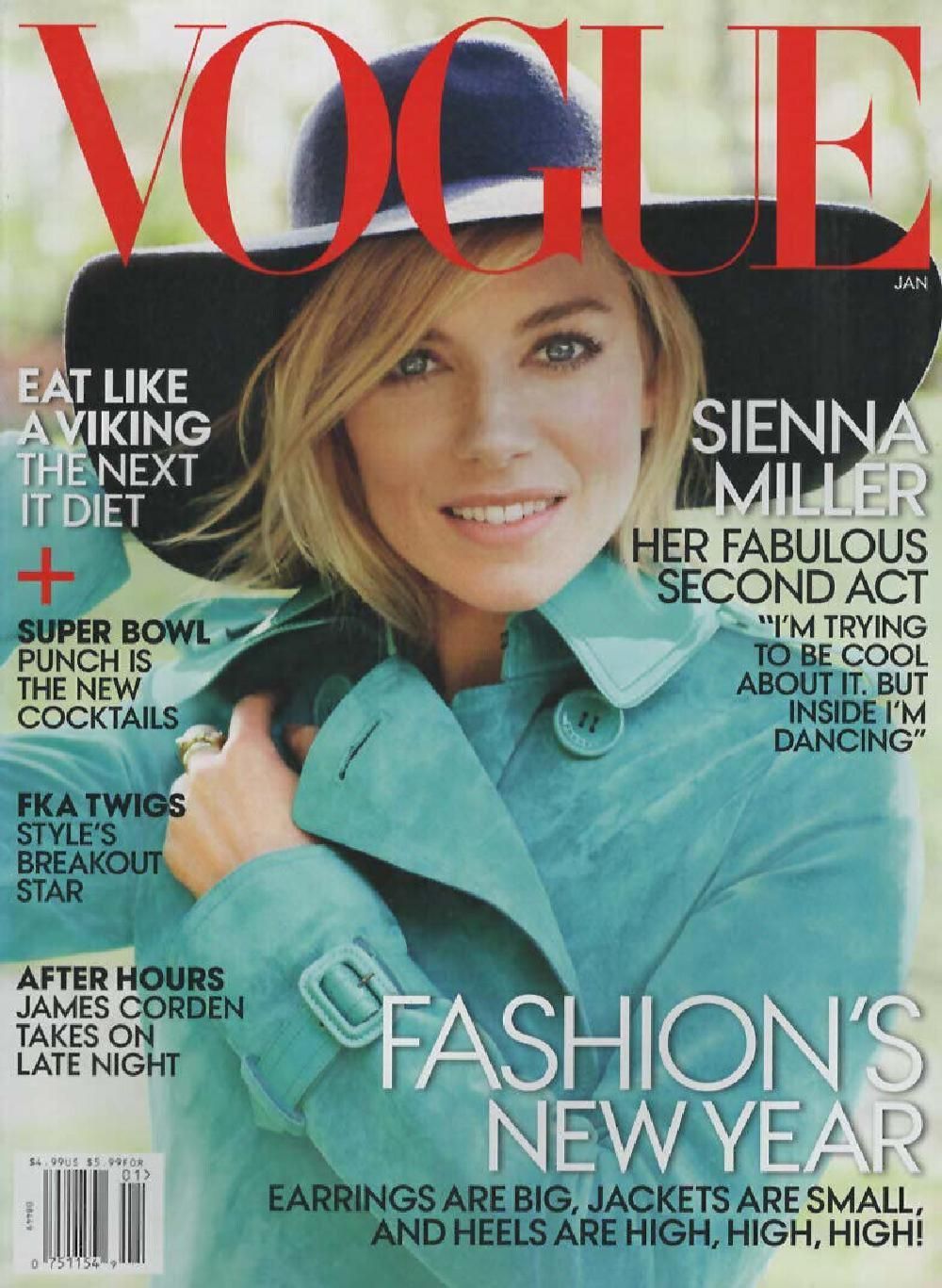 Vogue Magazin USA 2015-01 Sienna Miller