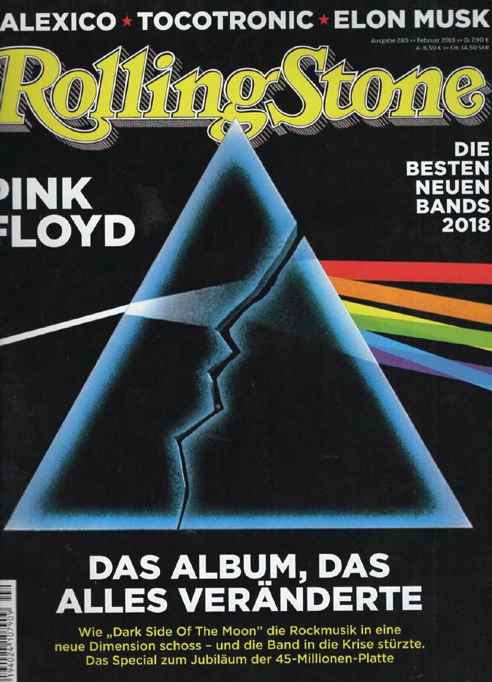 Rolling Stone Magazin Deutschland 2018-02 Pink Floyd