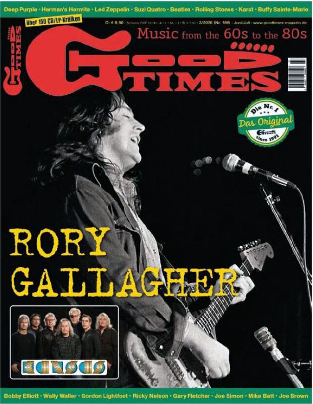 Good Times Magazin Deutschland 2020-03 Rory Gallagher