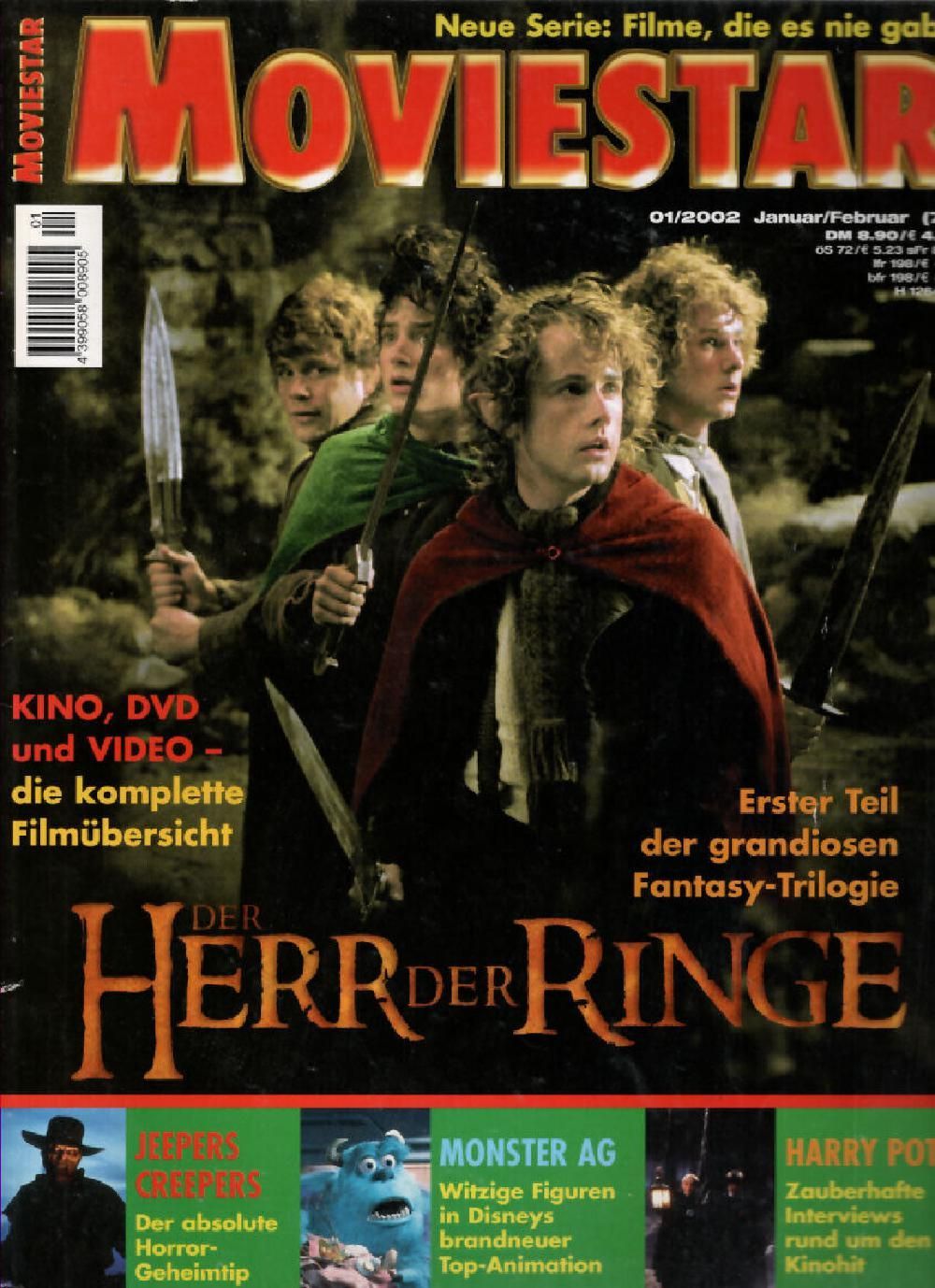 Moviestar Magazin Deutschland 2002 #71 Lord Of The Rings