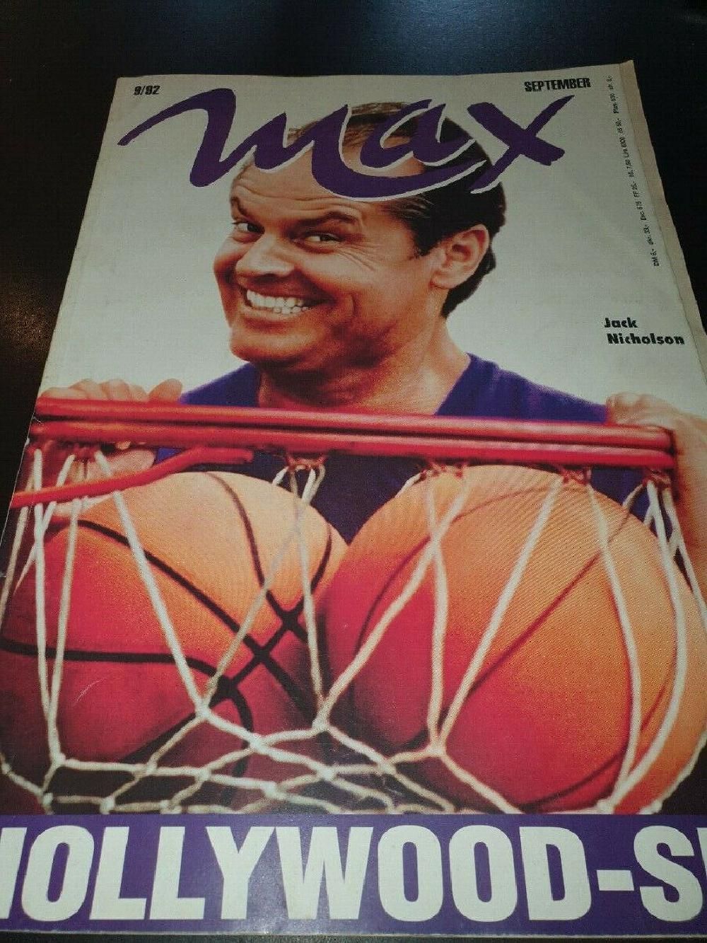 Max Magazin Deutschland 1992-09 Jack Nicholson
