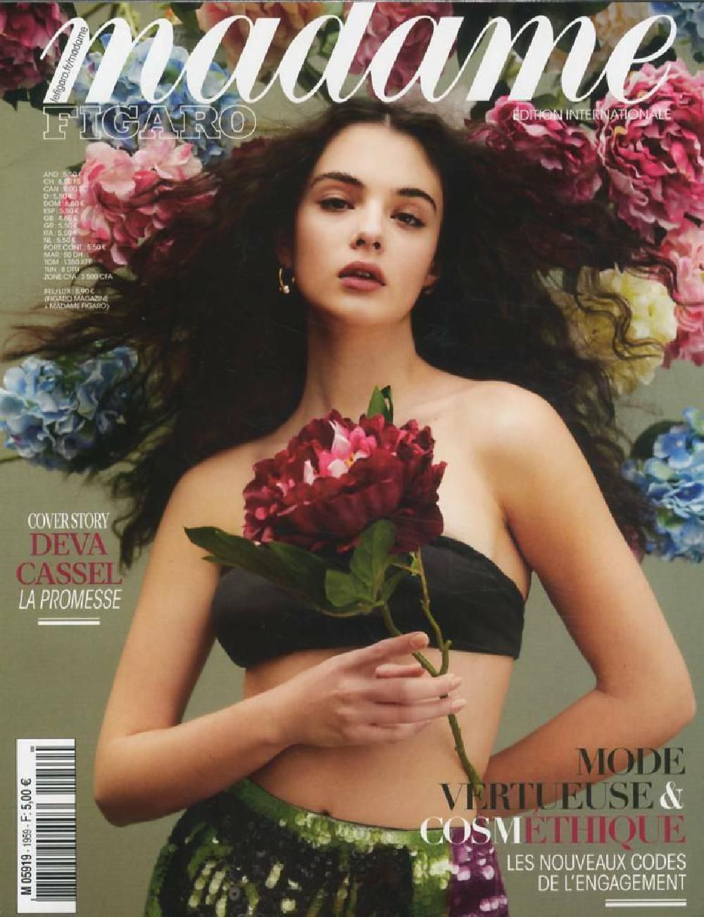 Madame Figaro Magazin Frankreich 2022 #1959 Deva Cassel