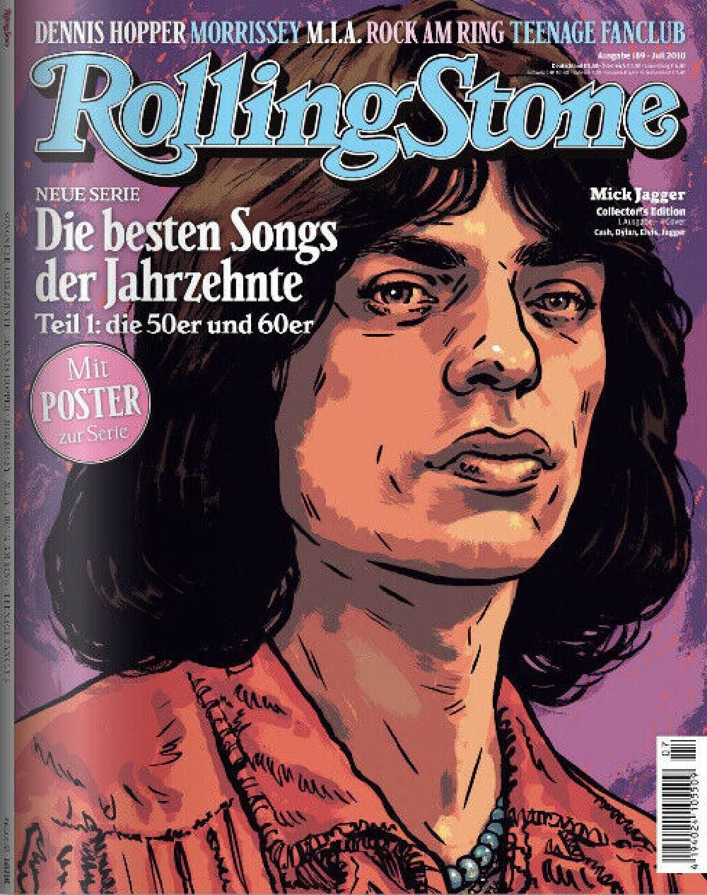 Rolling Stone Magazin Deutschland 2010-07 Mick Jagger Edition