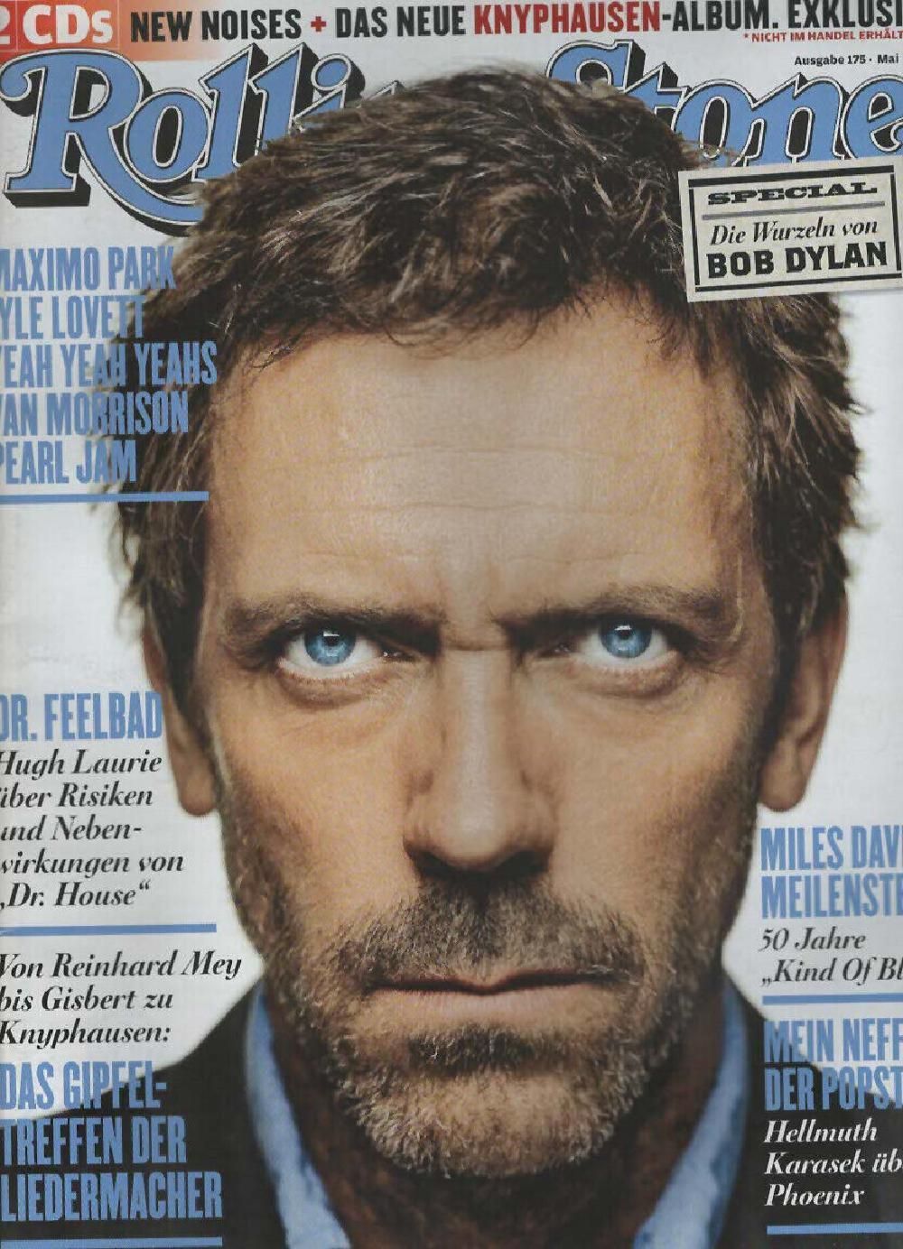 Rolling Stone Magazin Deutschland 2009 #175 Hugh Laurie