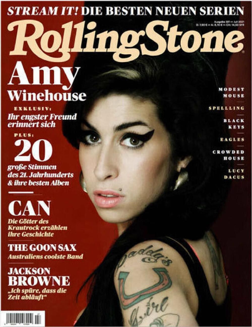 Rolling Stone Magazin Deutschland 2021-07 Amy Winehouse Goon Sax Jackson Browne #321