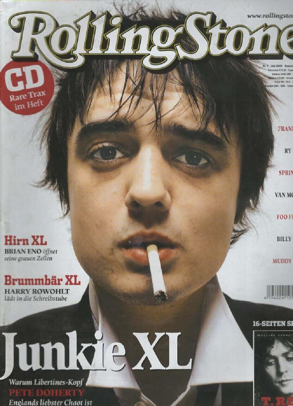 Rolling Stone Magazin Deutschland 2005-07 Pete Doherty