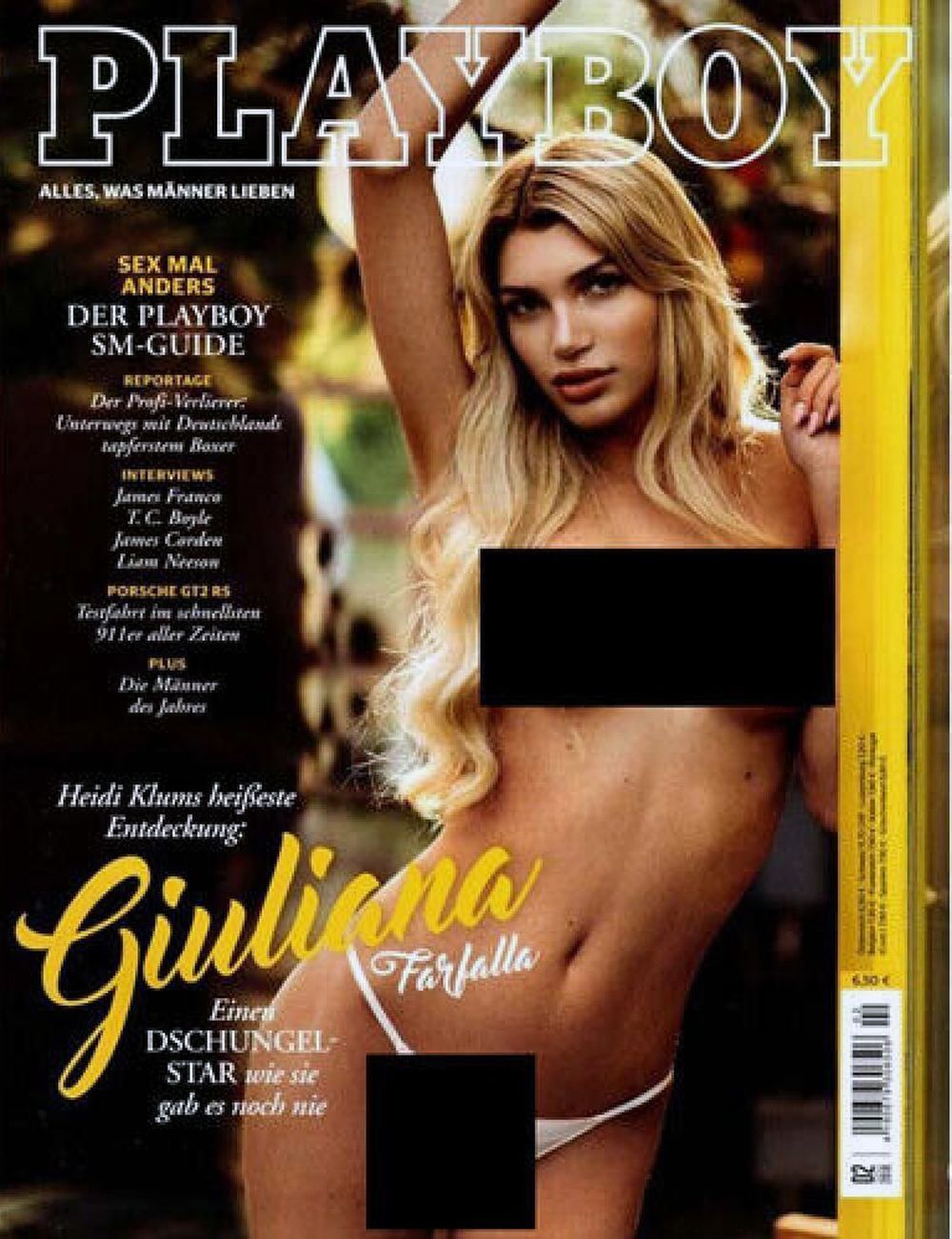 Playboy Magazin Deutschland 2018-02 Giuliana Farfalla