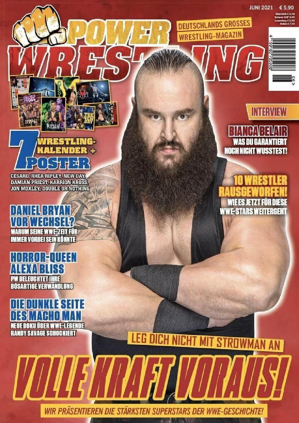 Power Wrestling Magazin Deutschland 2021-06 Braun Strowman