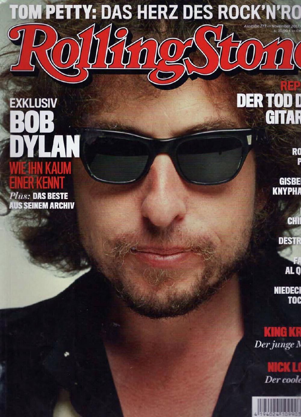 Rolling Stone Magazin Deutschland 2017-11 Bob Dylan Robert Plant Billy Childish