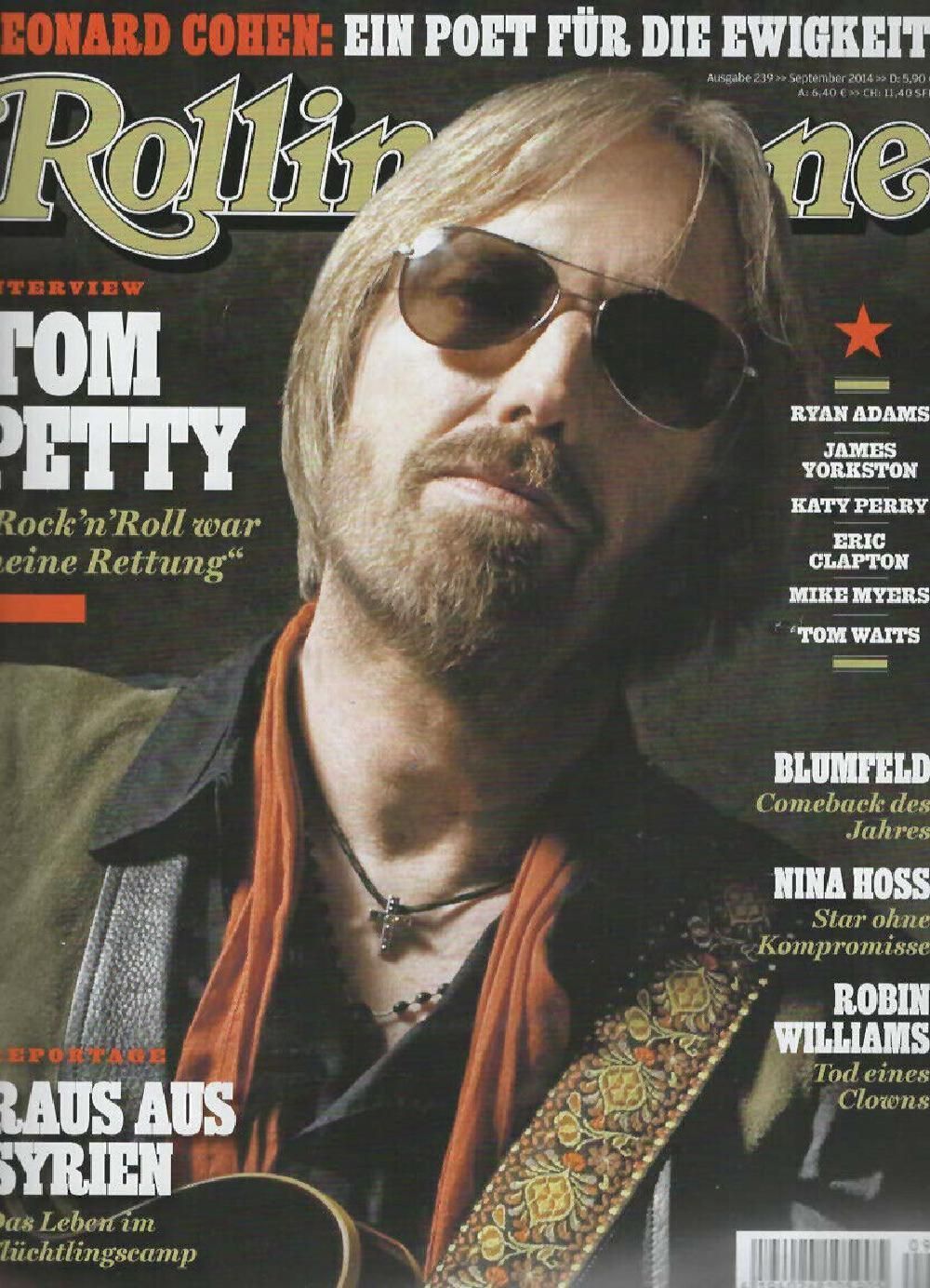Rolling Stone Magazin Deutschland 2014-09 Tom Petty Katy Perry Cohen #239
