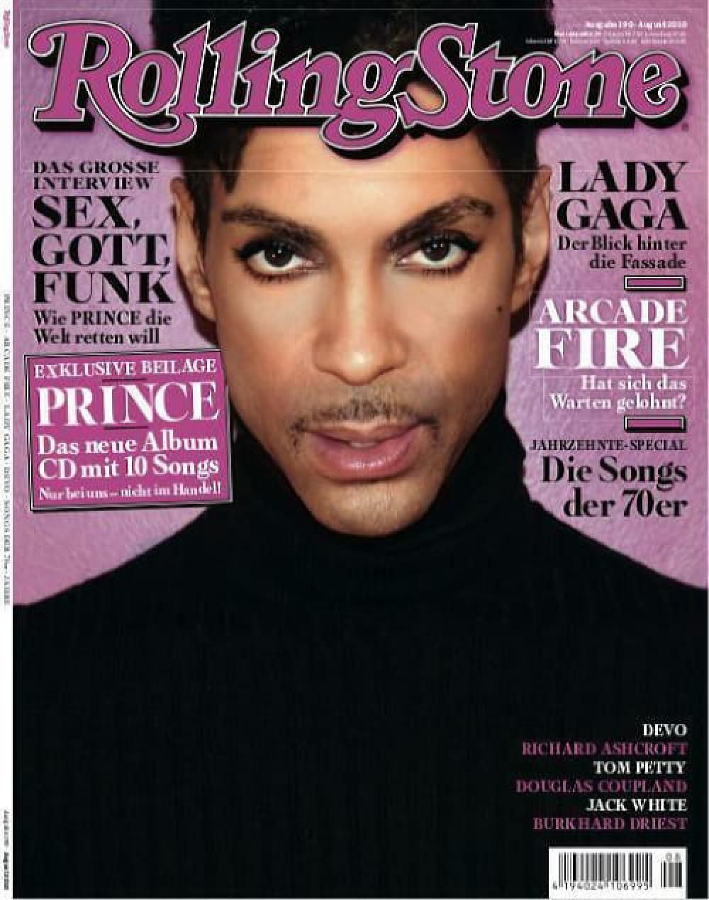 Rolling Stone Magazin Deutschland 2010-08 Prince Lady Gaga