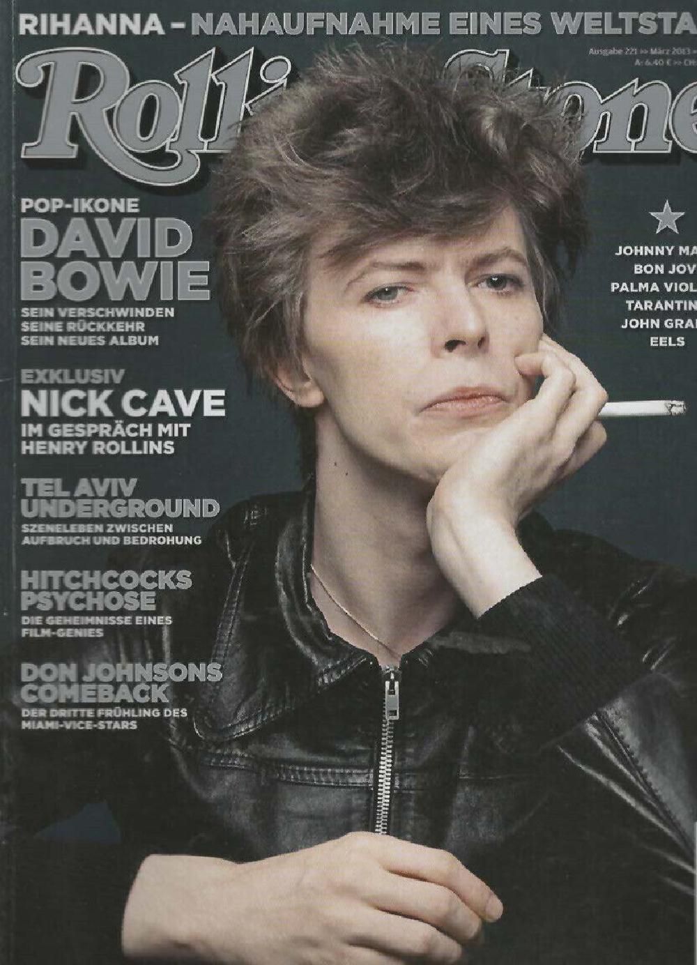 Rolling Stone Magazin Deutschland 2013-03 David Bowie Nick Cave Johnny Marr #221