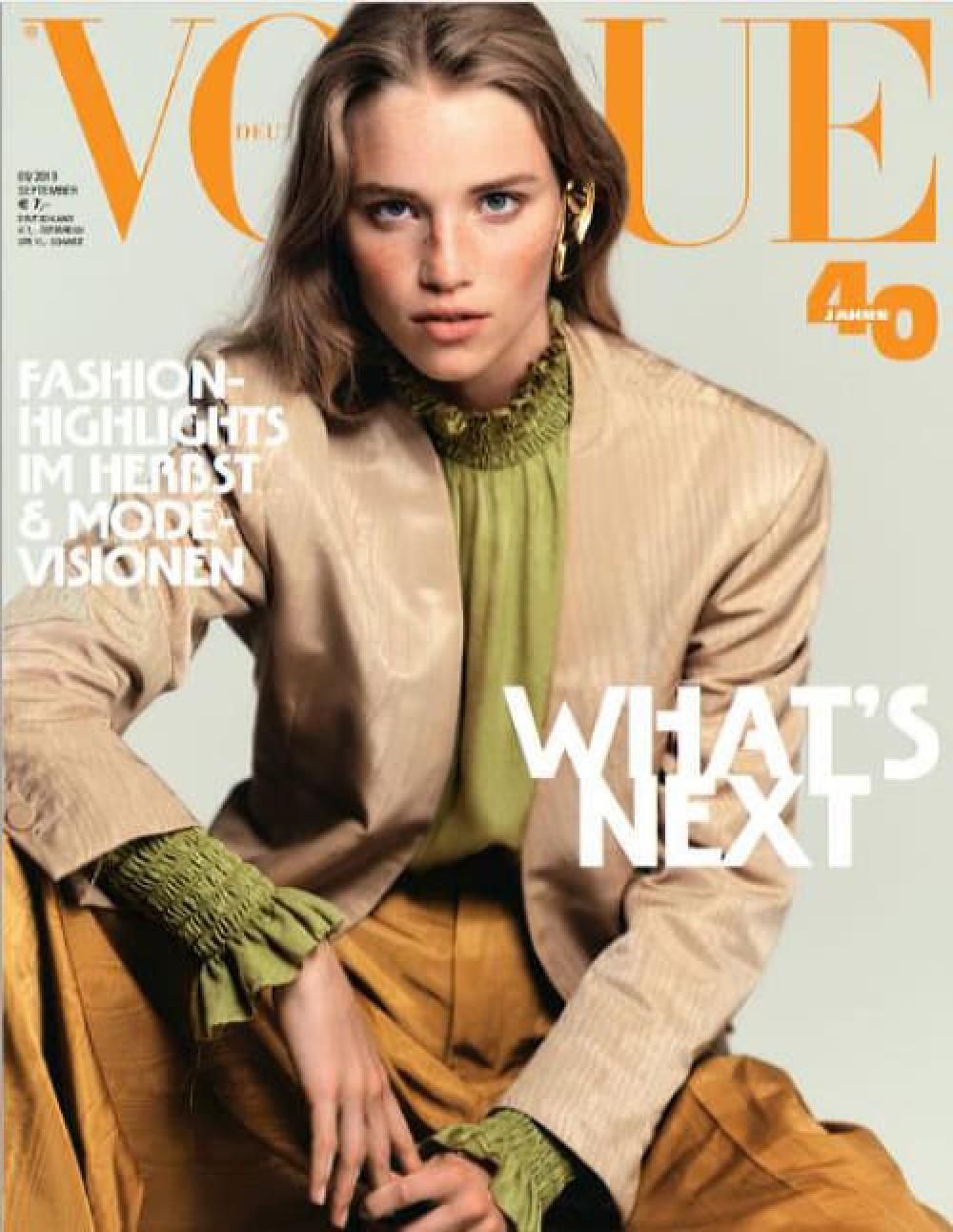 Vogue Magazin Deutschland 2019-09 Rebecca Leigh