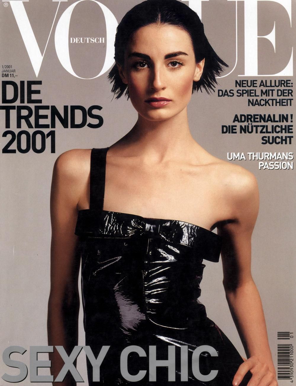 Vogue Magazin Deutschland 2001-01 Erin O'Connor