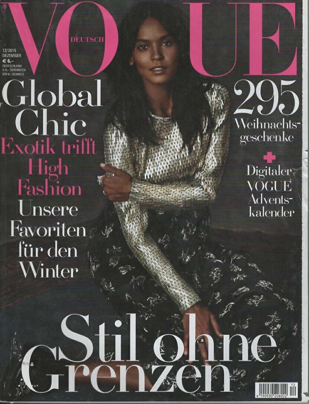 Vogue Magazin Deutschland 2015-12 Liya Kebede