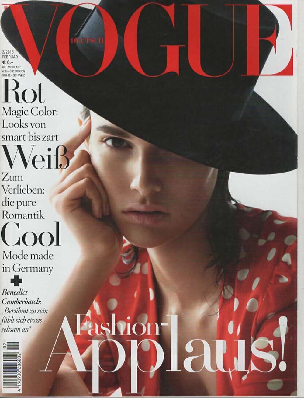 Vogue Magazin Deutschland 2015-02 Vanessa Moody