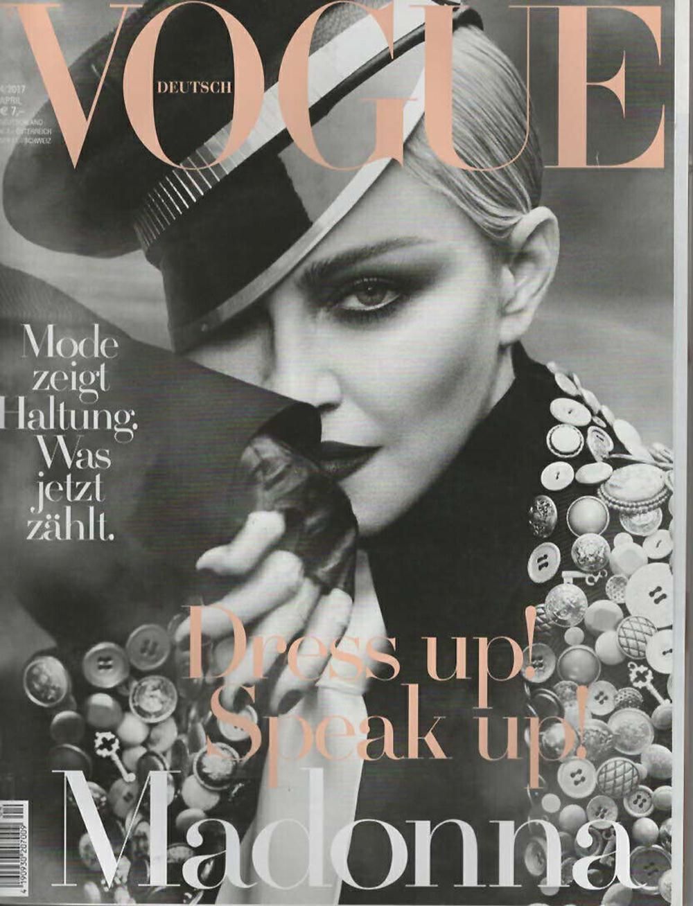 Vogue Magazin Deutschland 2017-04 Madonna 1 Cover 1