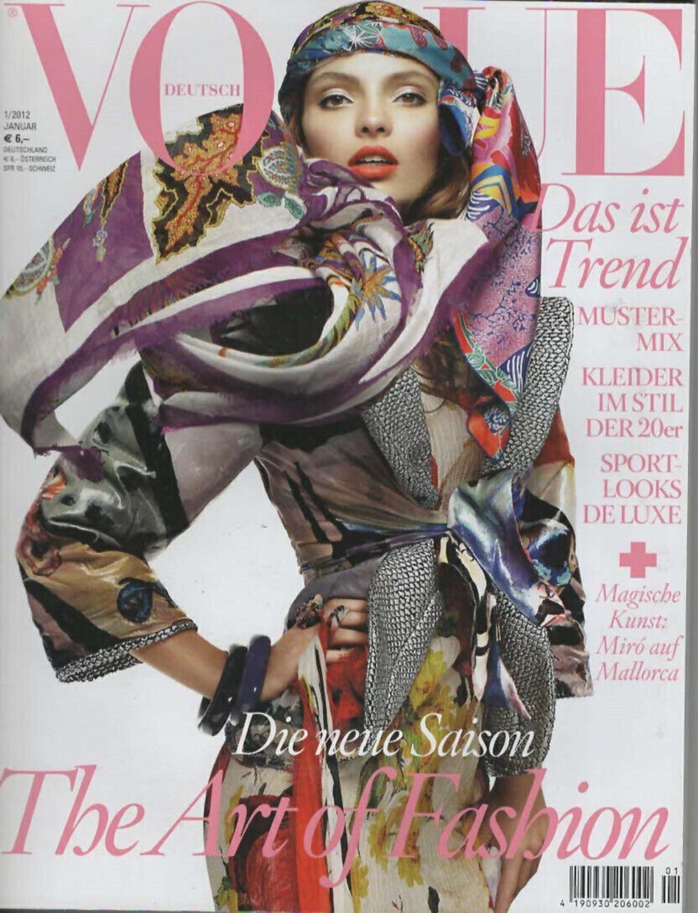 Vogue Magazin Deutschland 2012-01 Carola Remer