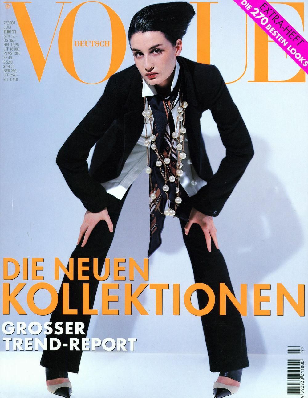 Vogue Magazin Deutschland 2000-07 Erin O'Connor